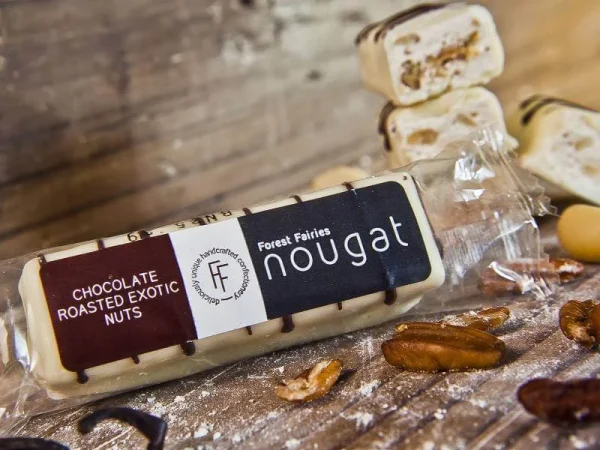 Chocolate Roasted Exotic Nuts Nougat Bar – Forest Fairies