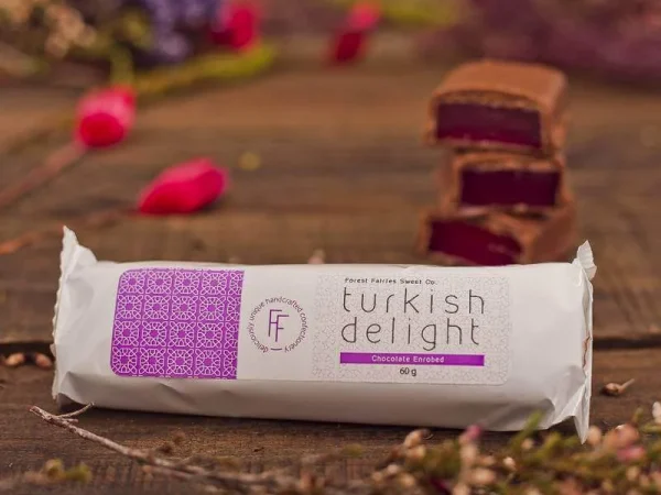 Chocolate Turkish Delight Bar – Forest Fairies