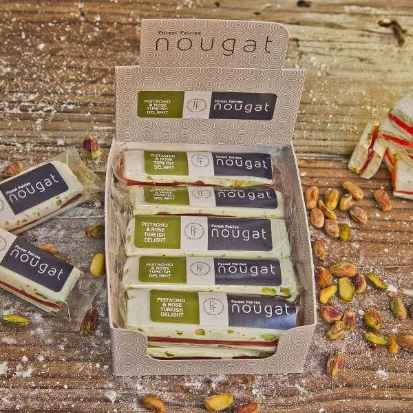 Pistachio & Rose Turkish Delight Bar – Forest Fairies