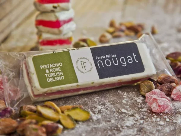 Pistachio & Rose Turkish Delight Bar – Forest Fairies