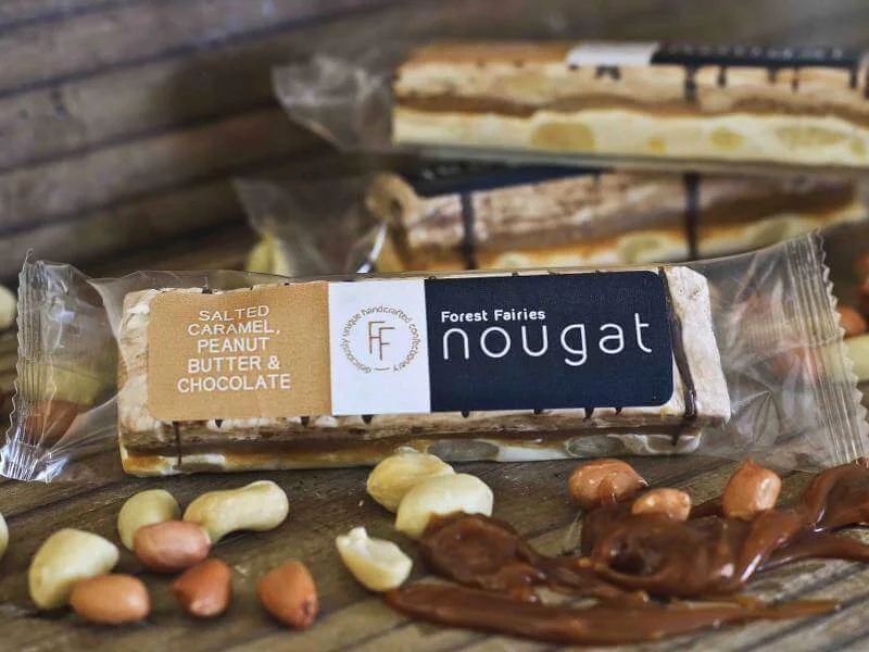 Salted Caramel, Peanut Butter & Chocolate Bar – Single – Forest Fairies